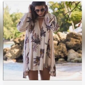 Free People Tree Swing Tunic or Mini Dress, XS.
